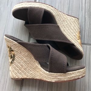 Tory Burch espadrille wedges